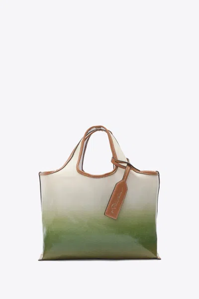 3.1 Phillip Lim Ombre Coated Canvas Mini Market Tote