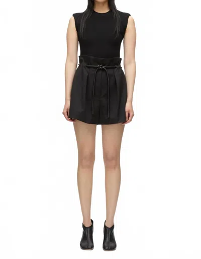3.1 Phillip Lim Origami Pleated Short In Black