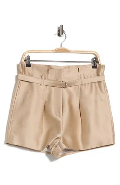 3.1 Phillip Lim Origami Satin Shorts In Sand
