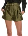 3.1 Phillip Lim Origami Silk-blend Short In Multi