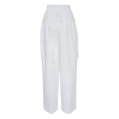 3.1 Phillip Lim Os Wide Leg Pant With Zipper In White
