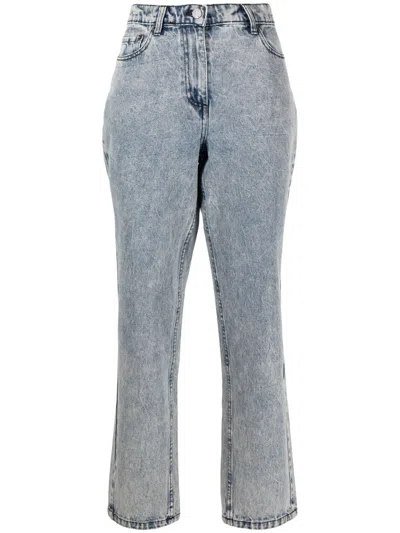 3.1 Phillip Lim Blue Overdyed Jeans