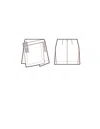 3.1 Phillip Lim Overlay Mini Skirt In White