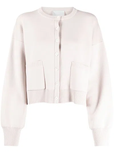 3.1 Phillip Lim Oversized Ribbed Knit Cardigan In Pink