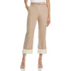 3.1 Phillip Lim Belted Cotton Flared Trousers In Brown