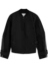 3.1 Phillip Lim Panelled Cotton-blend Jacket In Black