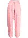 3.1 Phillip Lim Panelled Cotton Track Pants In Pink
