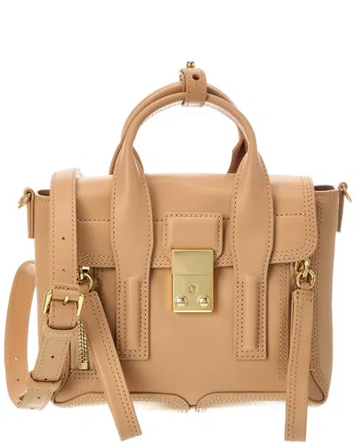 3.1 Phillip Lim Pashli Leather Mini Satchel In Orange