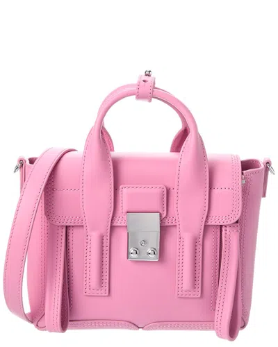 3.1 Phillip Lim Pashli Leather Mini Satchel In Pink