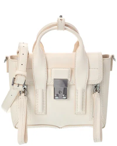 3.1 Phillip Lim Pashli Leather Mini Satchel In White
