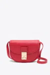 3.1 Phillip Lim Pashli Mini Saddle Convertible Belt Bag In Red