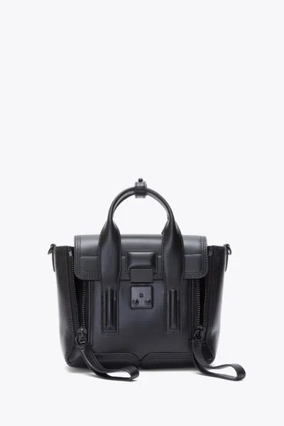 3.1 Phillip Lim Pashli Mini Satchel Black On Black