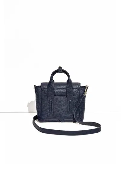 3.1 Phillip Lim Pashli Mini Satchel In Ink-nickel