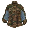 3.1 Phillip Lim Patchwork Camo Ripstop Cinched Jacket In Blue