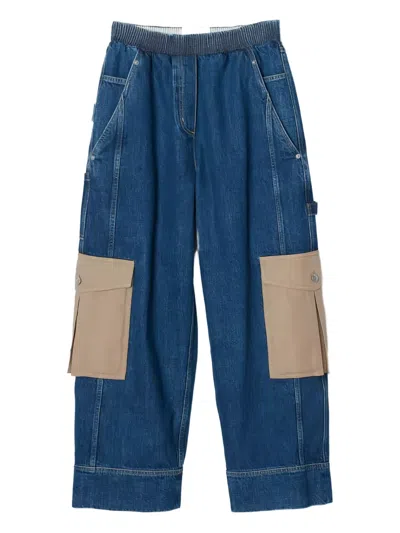 3.1 PHILLIP LIM PATCHWORK MULTI-POCKET TROUSERS
