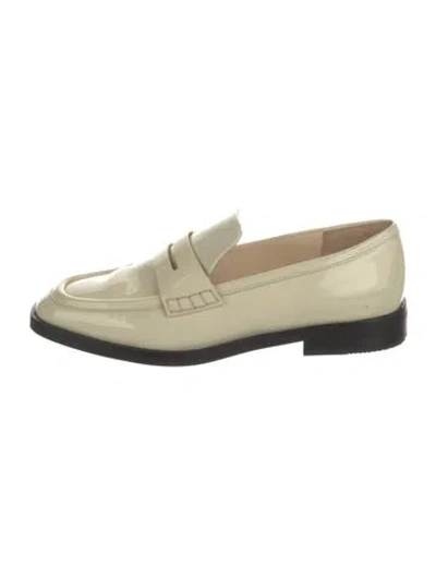 Pre-owned 3.1 Phillip Lim Patent Leather Loafers In Neutrals
