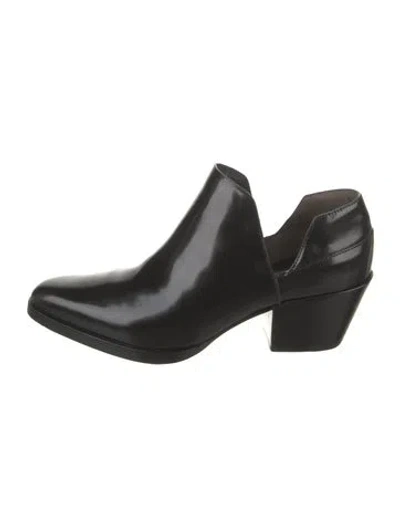 Pre-owned 3.1 Phillip Lim Patent Leather Mules In Black