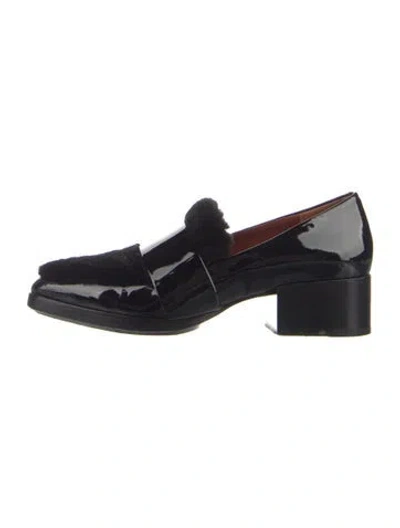 Pre-owned 3.1 Phillip Lim Patent Leather Printed Pumps In Blue