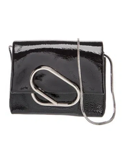 Pre-owned 3.1 Phillip Lim Patent Leather Shoulder Bag In Black