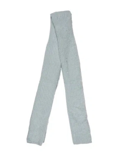 Pre-owned 3.1 Phillip Lim Pattern Cashmere Scarf In Blue