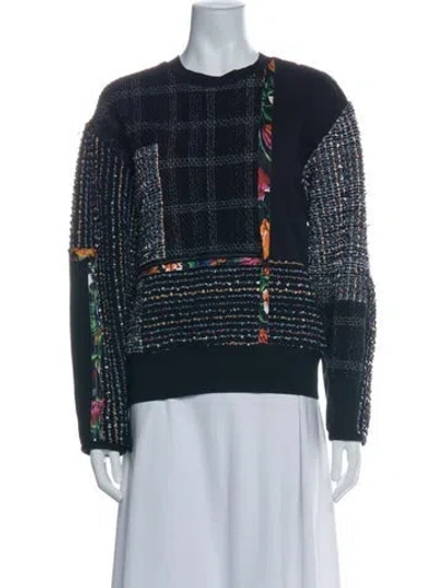 Pre-owned 3.1 Phillip Lim Patterned Crew Neck Top In Multi