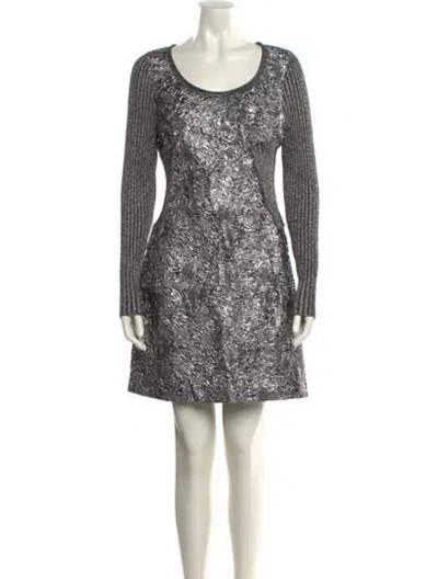 Pre-owned 3.1 Phillip Lim Patterned Mini Dress W/ Tags