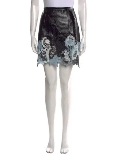 Pre-owned 3.1 Phillip Lim Patterned Mini Skirt In Multi