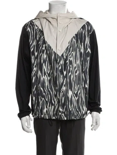 Pre-owned 3.1 Phillip Lim Patterned Windbreaker