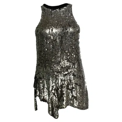 Pre-owned 3.1 Phillip Lim Phillip Lim, Sleeveless Sequin Top In Black