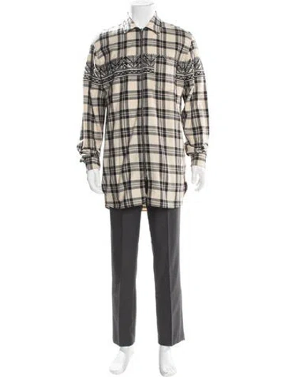 Pre-owned 3.1 Phillip Lim Plaid Print Parka In Multi