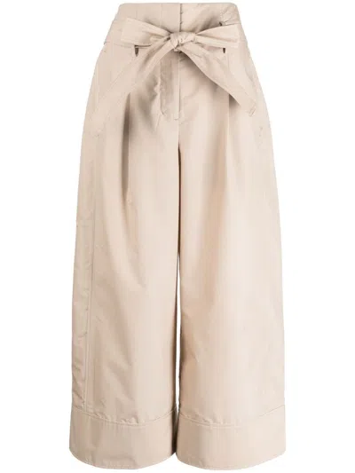 3.1 Phillip Lim Pleat-detail Cropped Trousers In Neutrals