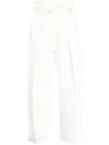 3.1 Phillip Lim Pleat-detail Straight-leg Trousers In White