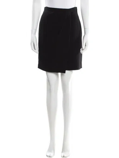 Pre-owned 3.1 Phillip Lim Pleated Accents Mini Skirt In Black