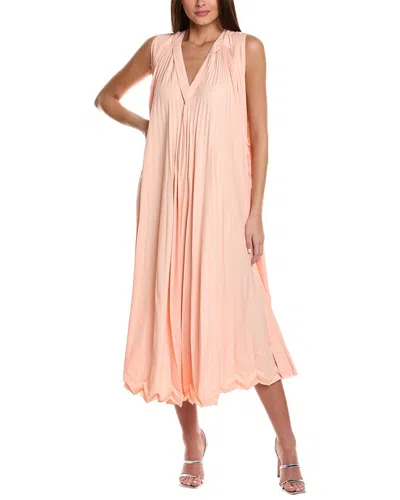 3.1 Phillip Lim Pleated Maxi Dress In Pink