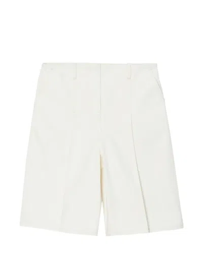 3.1 Phillip Lim 플리츠 쇼츠 In White