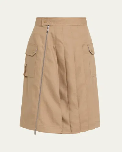 3.1 Phillip Lim Pleated Utility Skirt In Multi