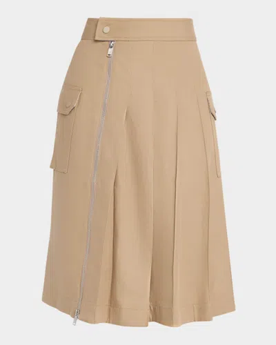 3.1 Phillip Lim Pleated Utility Skirt In Multi