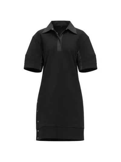 3.1 Phillip Lim Polo-collar Mini Dress In Black