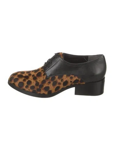 Pre-owned 3.1 Phillip Lim Ponyhair Animal Print Pumps In Multi