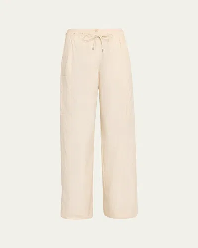 3.1 Phillip Lim Poplin Double-waistband Pants In Neutral