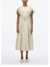 3.1 Phillip Lim Poplin Midi Dress In Neutrals