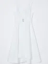 3.1 Phillip Lim Poplin Midi Dress In White