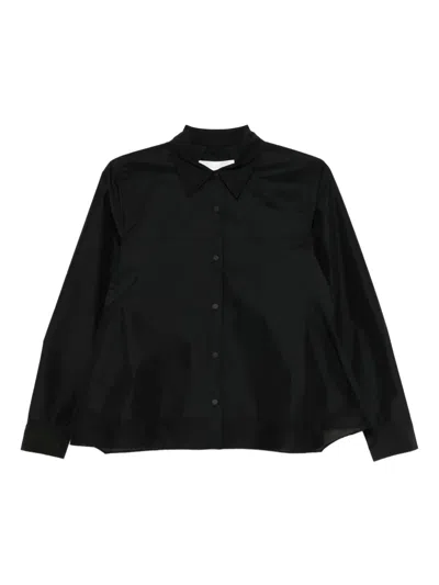3.1 Phillip Lim Poplin Shirt In Black
