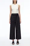 3.1 Phillip Lim Poplin Wide Leg Pant In Black