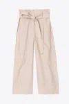 3.1 Phillip Lim Poplin Wide Leg Pant In Brown