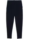 3.1 Phillip Lim Pressed-crease Tapered Trousers In Blue
