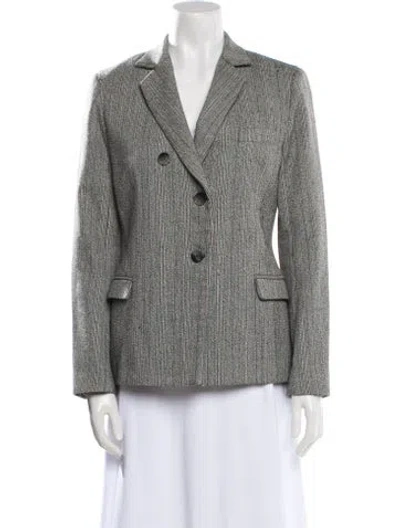 Pre-owned 3.1 Phillip Lim Printed Blazer In Gray