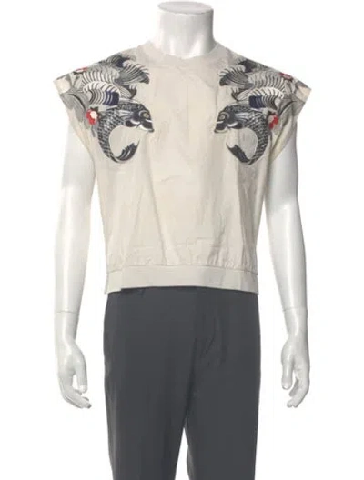 Pre-owned 3.1 Phillip Lim Printed Short Sleeve Shirt In Neutral