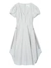 3.1 Phillip Lim Puff-sleeve Asymmetrical Dress In White