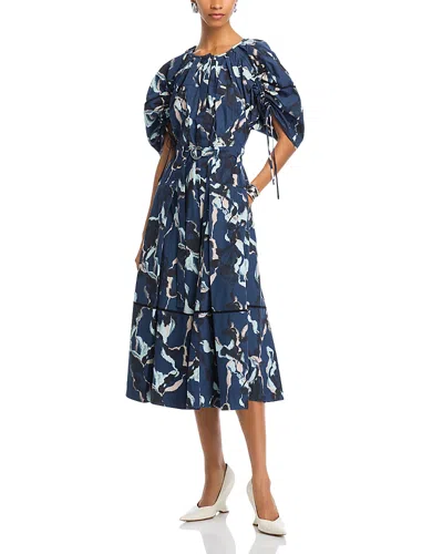 3.1 PHILLIP LIM PUFF SLEEVE BELTED DRESS